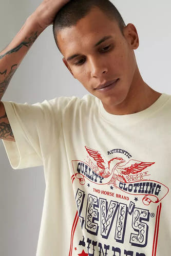 T-shirt (korte mouwen) Beige - Levi's®