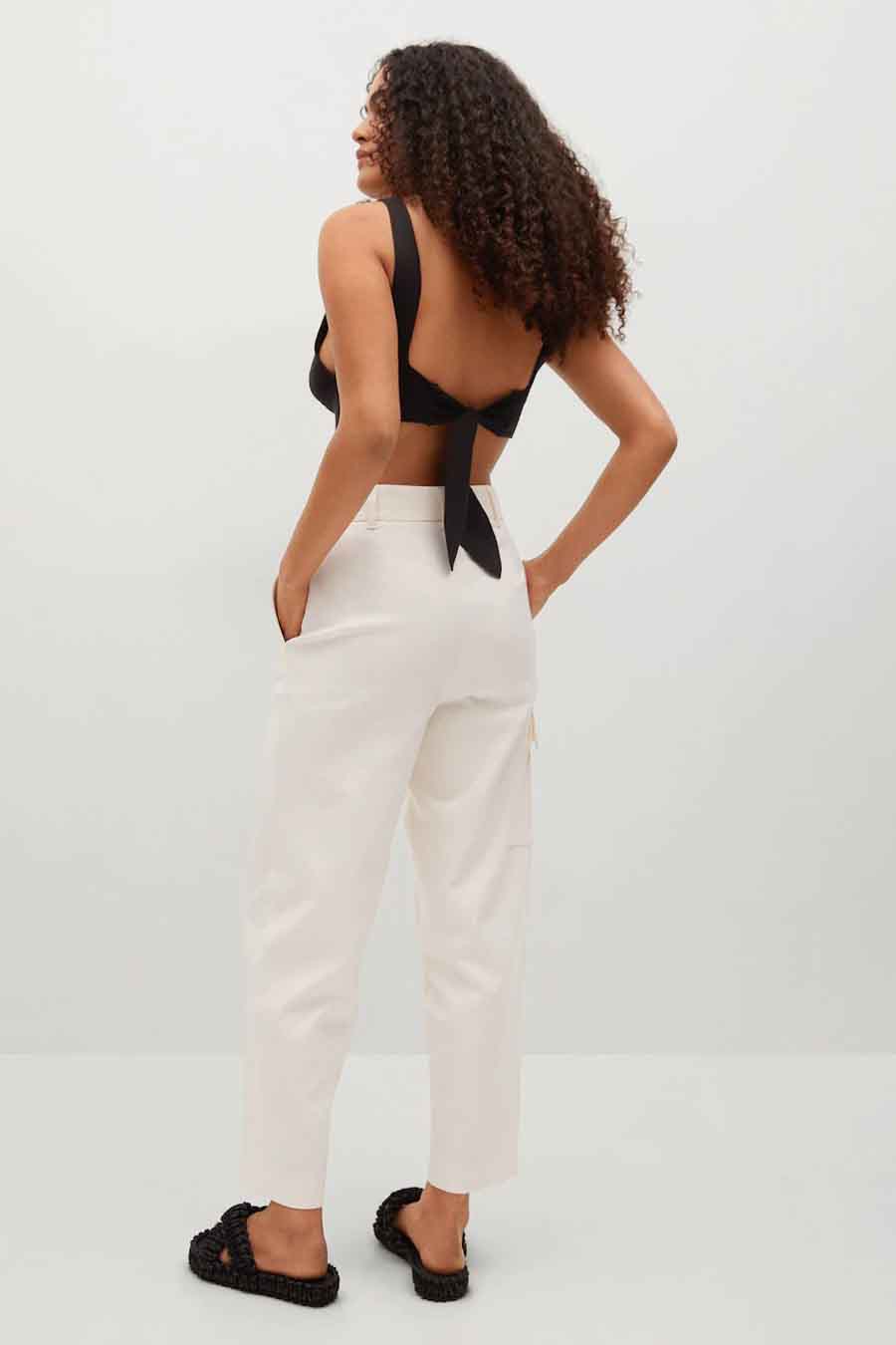 Broek Beige - Mango