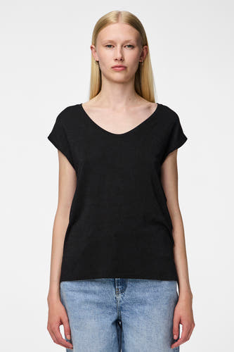 T-shirt (korte mouwen) Zwart - PIECES®