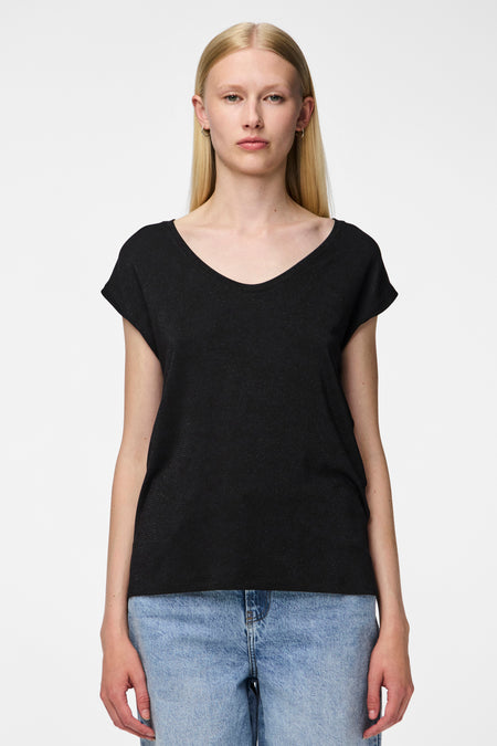 T-shirt (korte mouwen) Zwart - PIECES®