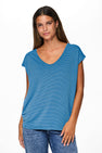 T-shirt (korte mouwen) Blauw - PIECES®