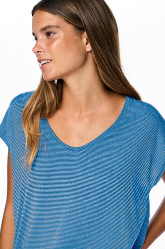 T-shirt (korte mouwen) Blauw - PIECES®