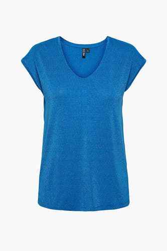 T-shirt (korte mouwen) Blauw - PIECES®