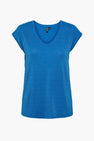 T-shirt (korte mouwen) Blauw - PIECES®