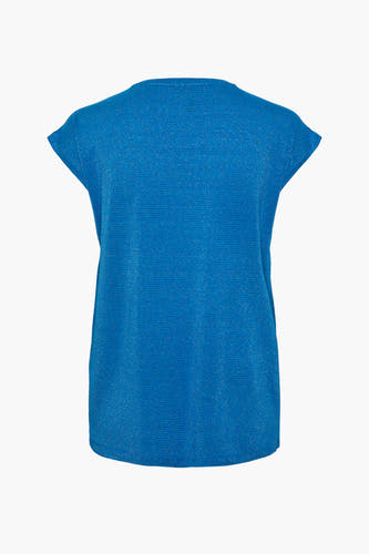 T-shirt (korte mouwen) Blauw - PIECES®