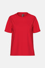 Top (korte mouwen) Rood - PIECES®