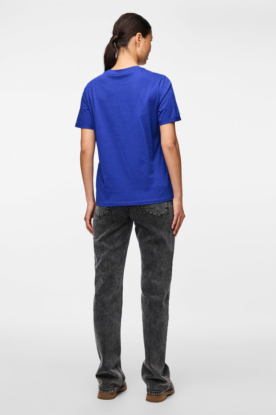Top (korte mouwen) Blauw - PIECES®