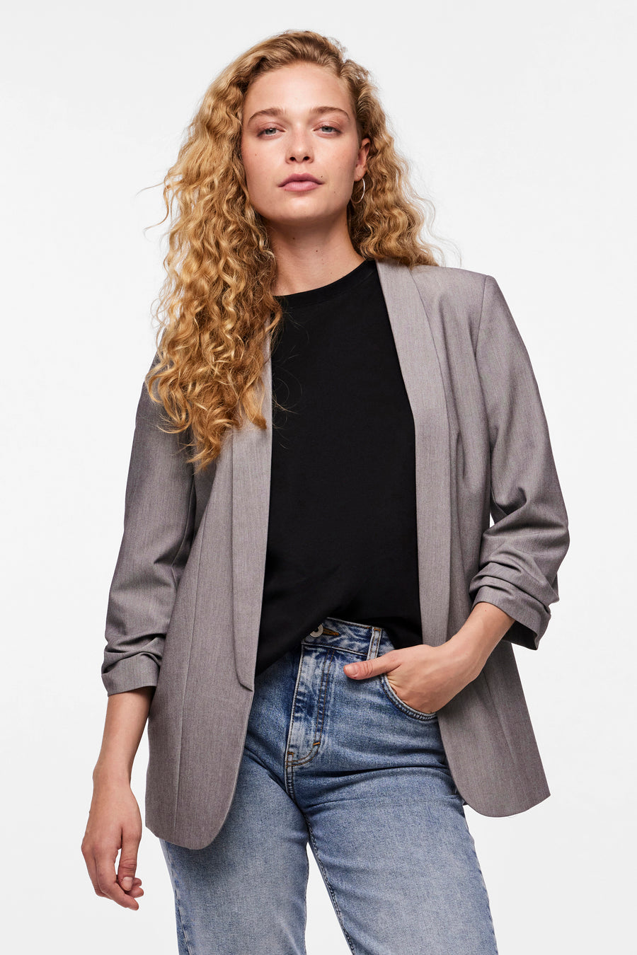 Blazer Grijs - PIECES®