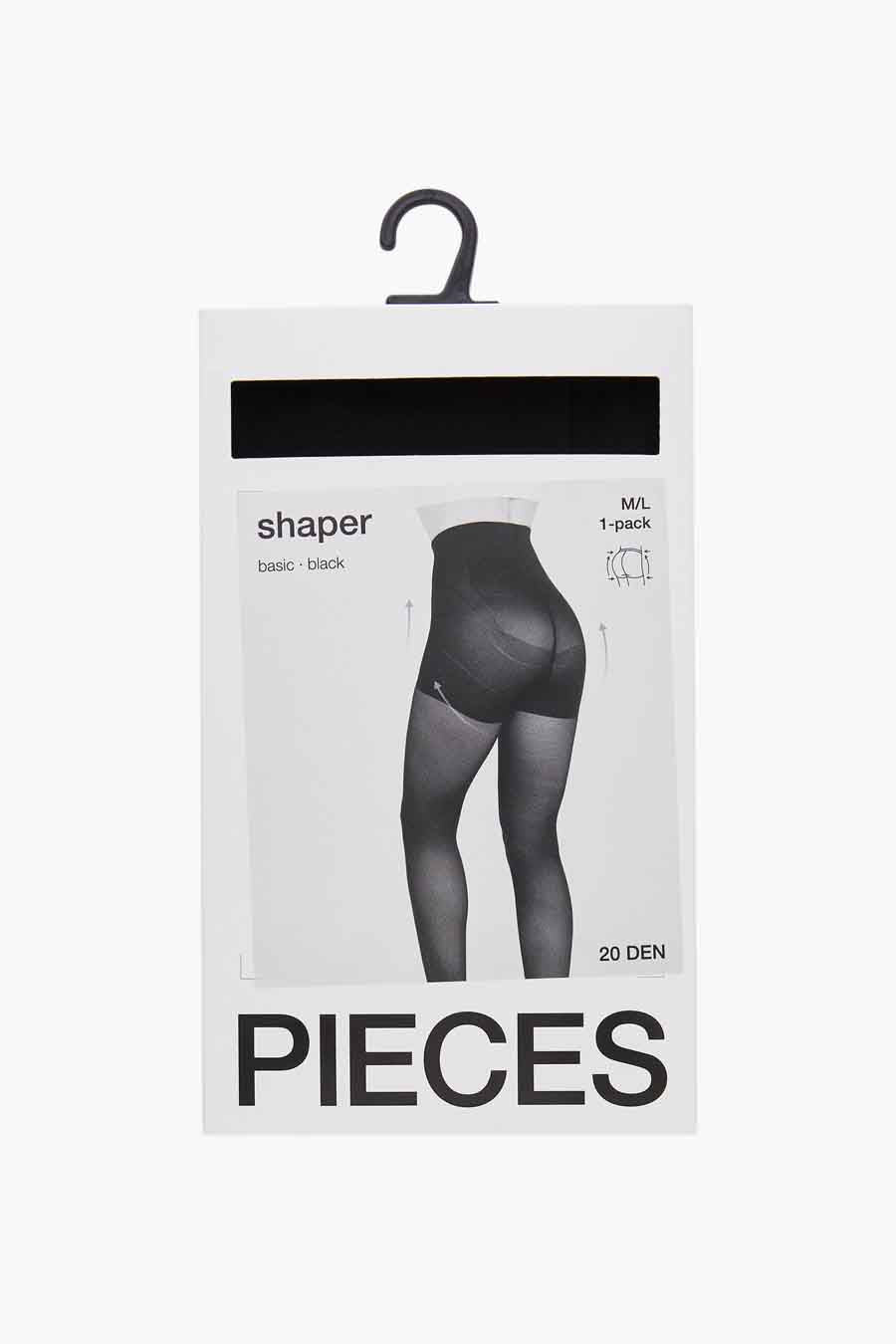 Panty's Zwart - PIECES®