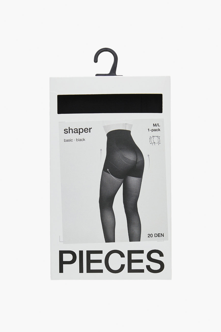 Panty's Zwart - PIECES®