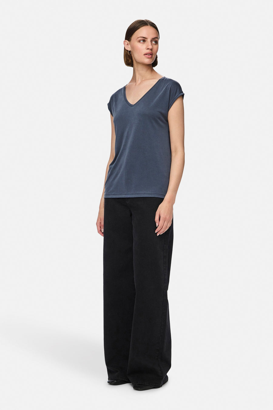 T-shirt (korte mouwen) Blauw - PIECES®