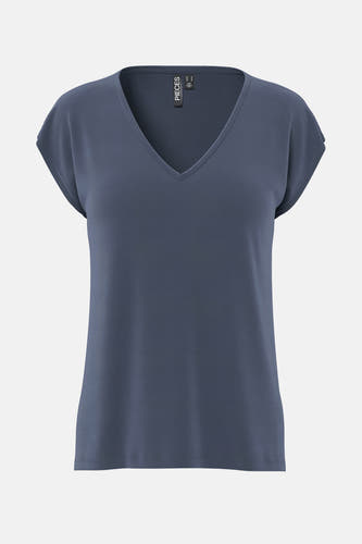 T-shirt (korte mouwen) Blauw - PIECES®
