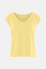 T-shirt (korte mouwen) Geel - PIECES®