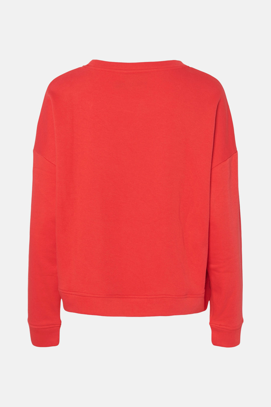 Sweater met ronde hals Rood - PIECES®