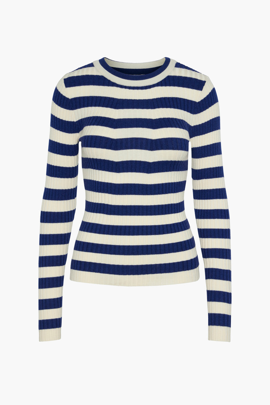 Trui met ronde hals Blauw - PIECES®