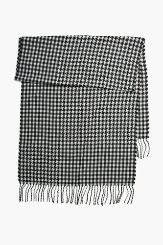 Wintersjaals Zwart - PIECES®