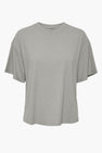 Top (korte mouwen) Grijs - PIECES®
