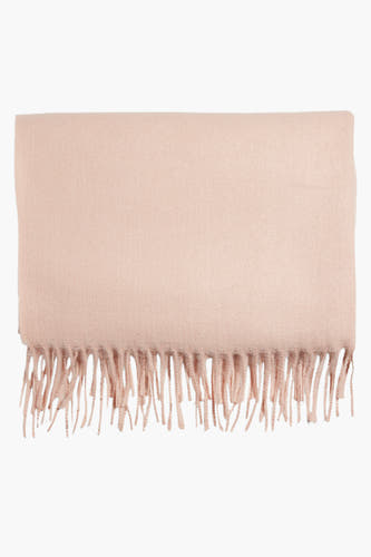 Wintersjaals Roze - PIECES®