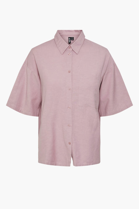 Hemd (korte mouwen) Roze - PIECES®