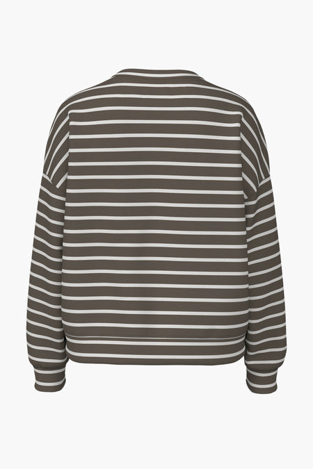 Sweater met ronde hals Wit - PIECES®