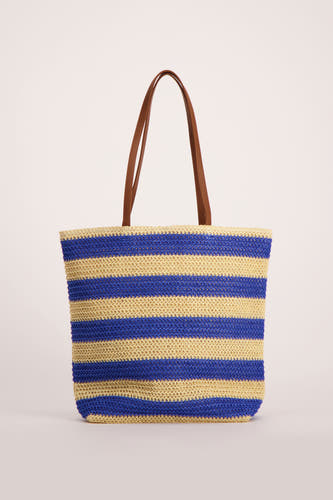 Handtas Blauw - PIECES®