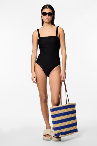 Handtas Blauw - PIECES®