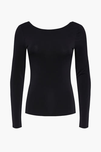 Top (lange mouwen) Zwart - PIECES®