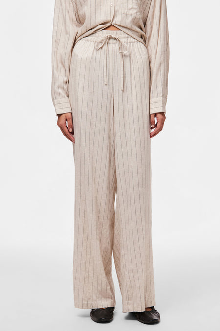 Broek Ecru - PIECES®