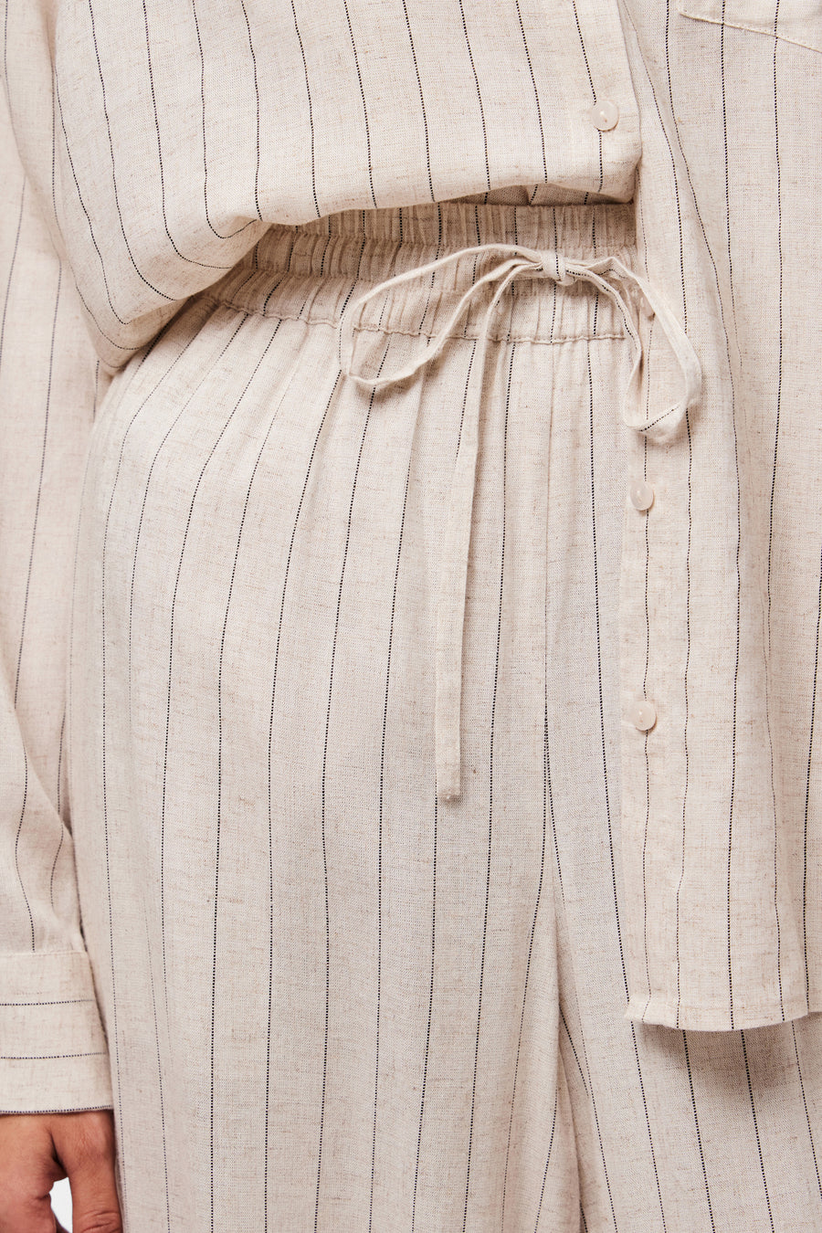 Broek Ecru - PIECES®