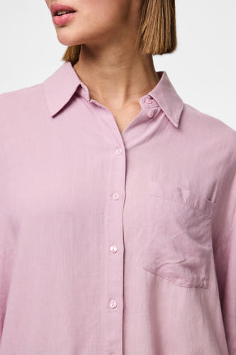 Hemd (lange mouwen) Roze - PIECES®