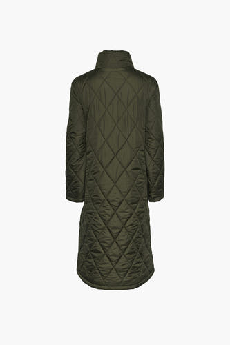 Lange jas Groen - PIECES®