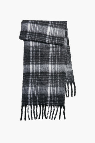 Wintersjaals Zwart - PIECES®