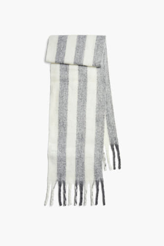 Wintersjaals Grijs - PIECES®