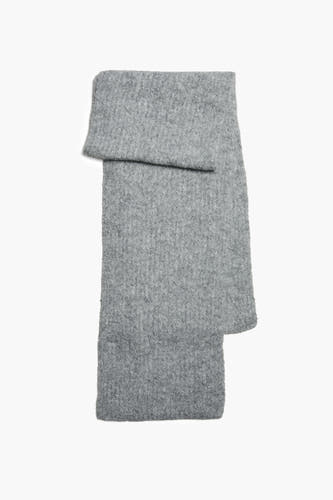 Wintersjaals Grijs - PIECES®