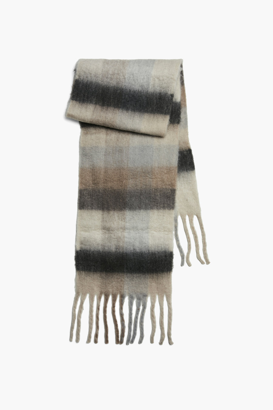 Wintersjaals Grijs - PIECES®