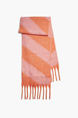 Wintersjaals Oranje - PIECES®