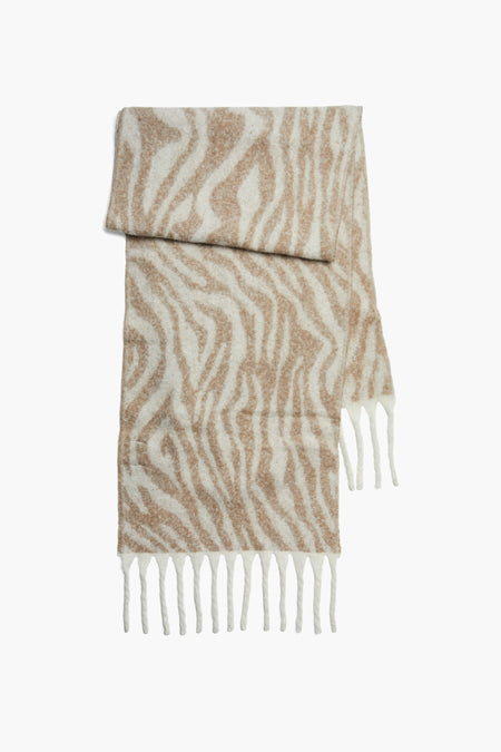 Wintersjaals Beige - PIECES®