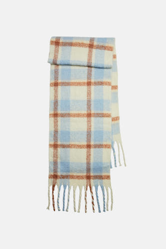 Wintersjaals Blauw - PIECES®