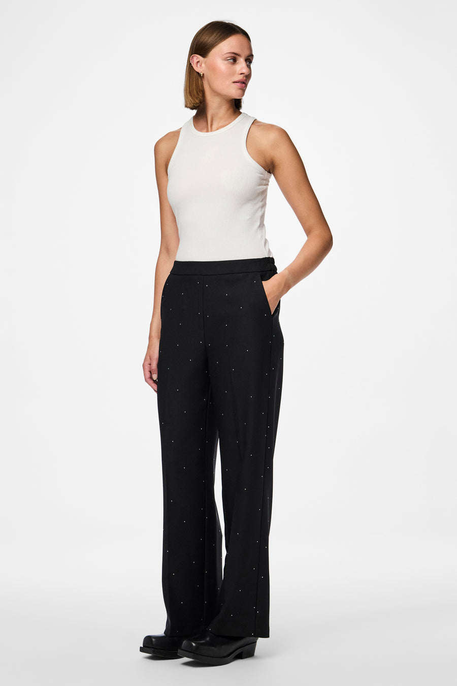 Broek Zwart - PIECES®