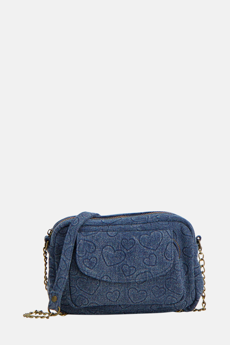 Schoudertas Blauw - PIECES®