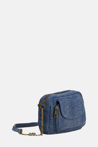 Schoudertas Blauw - PIECES®