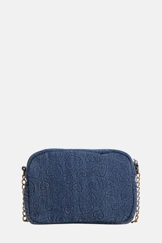 Schoudertas Blauw - PIECES®