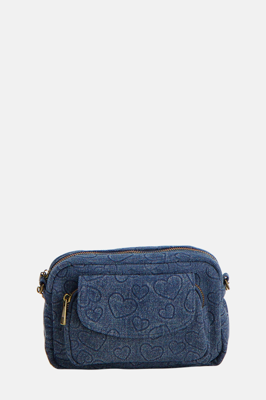 Schoudertas Blauw - PIECES®