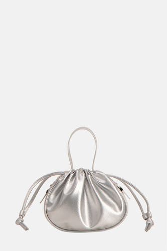 Schoudertas Zilver - PIECES®