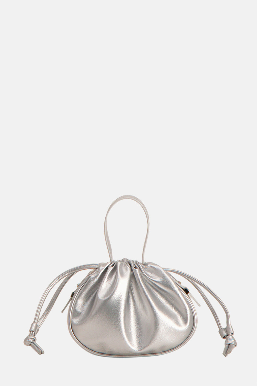 Schoudertas Zilver - PIECES®