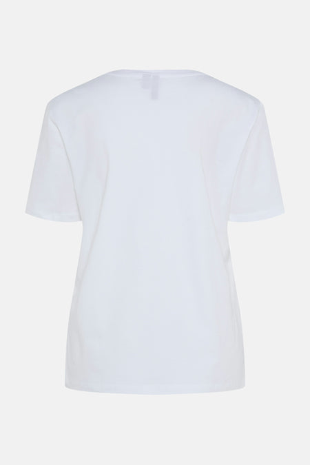 Top (korte mouwen) Wit - PIECES®