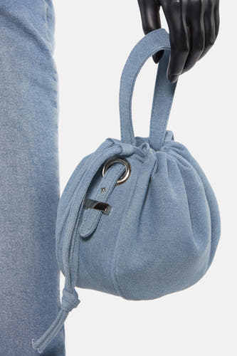 Schoudertas Blauw - PIECES®