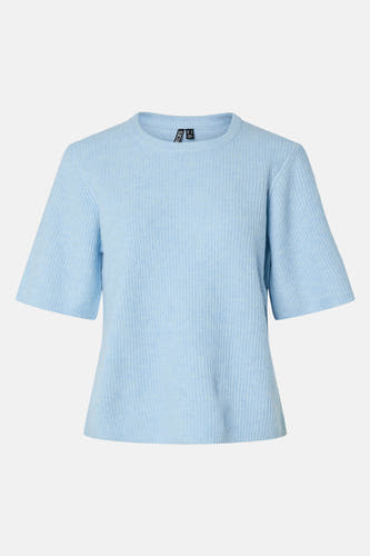Trui met ronde hals Blauw - PIECES®