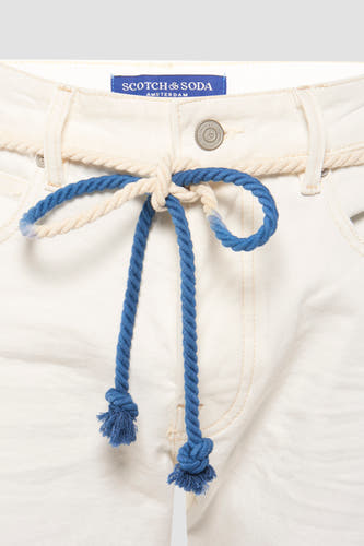 Jeans straight Beige - SCOTCH & SODA
