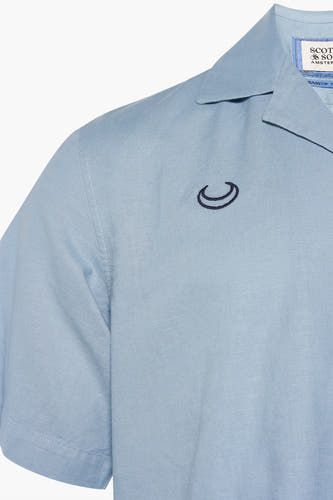 Hemd (korte mouwen) Blauw - SCOTCH & SODA